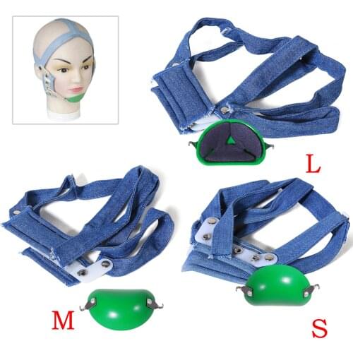 Dental Orthodontic High Pull Strap High-Pull Headgear Safety Blue Strap L/M/S 3 Sizes