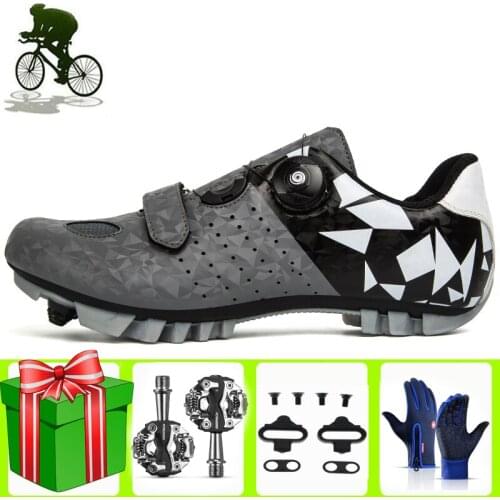 Cycling Shoes Sapatilha Ciclismo Mtb Men Women Spd Pedals Non-slip Self-locking Bike Mountain Bike Bicycle Sneakers Bicicleta