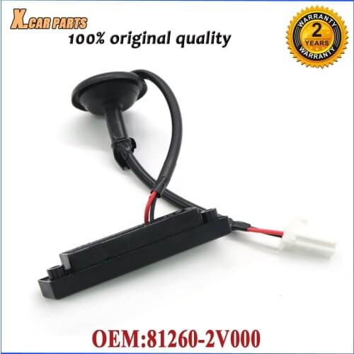 Outside 81260-2V000 For 2012-2017 Hyundai Veloster Rear Camera Without camera Trunk lock switch button 812602V000