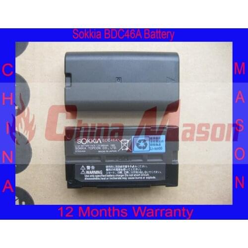 High Quality Sokkia BDC46A, BDC46B, BDC46C Battery, 7.2V 2600mAh