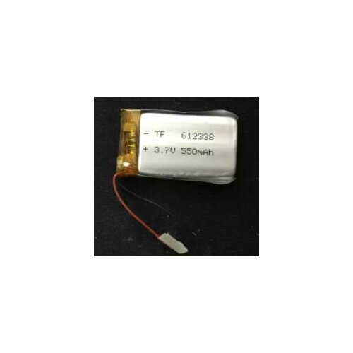 Free shipping 3pcs/lot 3.7v 550mah 612338 polymer lithium ion rechargeable battery li-ion li-po battery