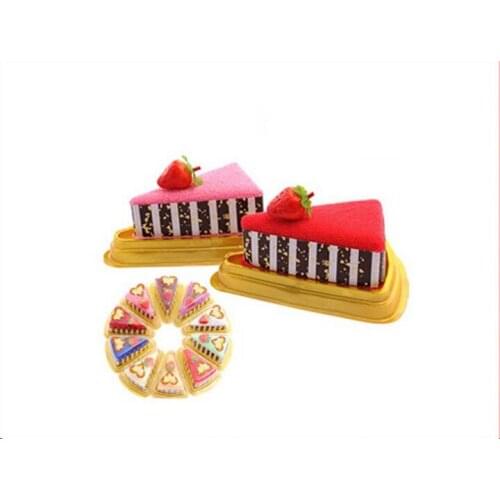 Free Shipping(5pcs/lot),Creative Cake Towel,Wedding Birthday Christmas Gift