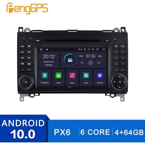 Android 10.0 CD DVD Player For Mercedes Benz B200/B-class/W245/B170/W169 Multimedia Headunit Auto Stereo GPS Navigation Carplay