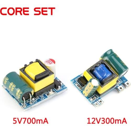 AC-DC 5V 700mA 12V 300mA 3.5W Isolated Switch Power Supply Module Buck Converter Step Down Module 220V turn 5V/12V