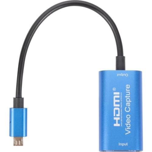 Kebidu Hotest Type C to HDMI-com' Video Capture Card Video Capture Record Live Game HD 1080P HDMI-compatible to USB