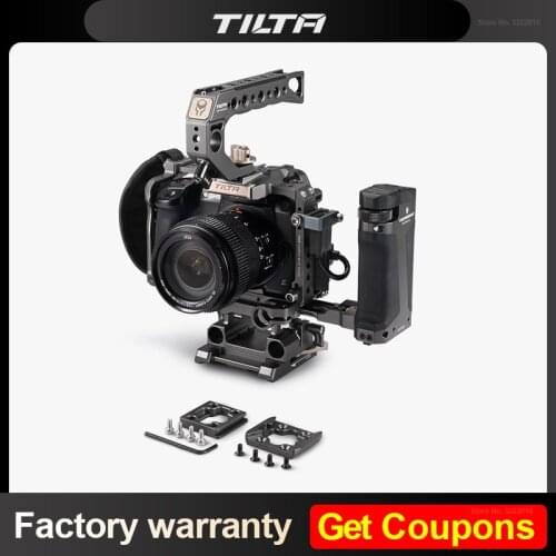 Tilta Cage For Panasonic Lumix GH5/GH5S Cage with Top Handle Handgrip Kit GH DSLR Cage Rig