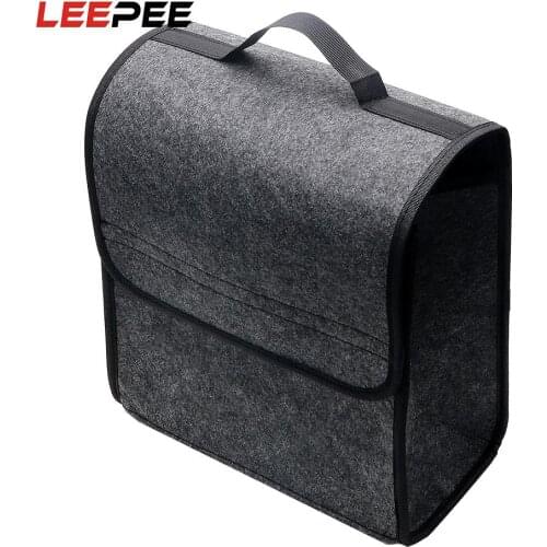 LEEPEE Auto Rear Storage Pouch Car Organizer Multi-use Car Trunk Storage Bags Holder Box Folding Seat Back Tool Bag
