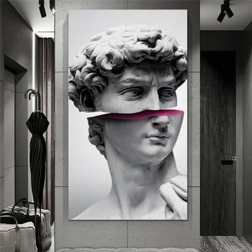 Wall Art Posters And Prints David Canvas Paintings Europen Art Wall Decorative Canvas Picture For Living Room Home Decor