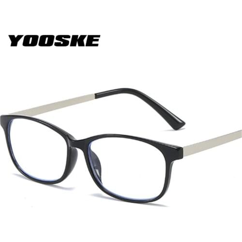 YOOSKE Blue Light Blocking Reading Glasses Women Men Anti-fatigue Presbyopic Eyeglasses Diopter +1.0 1.5 2.0 2.5 3.0 3.5 4.0