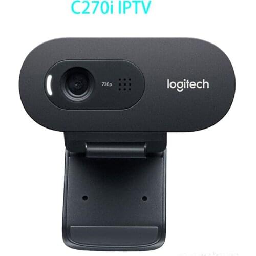 Logitech Original C270/C270i Webcam HD 720p Widescreen Camera USB 2.0 Free drive Webcam for Video PC Conference Camera
