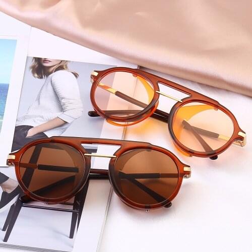 PAMASEN Women's Sunglasses Round