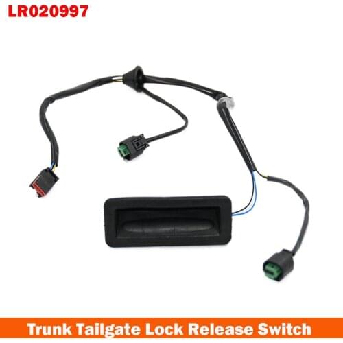 LR020997 Trunk Tailgate Lock Release Switch for Land Rover Freelander 2 Tailgate Back Release Handle Repair Switches