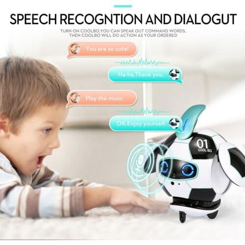 Smart Gesture Control Robot Toy Intelligent Soccer robot Voice Recognition Touch Control Singing Dance Music play game robot Toy