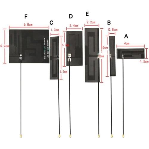 1PC 2G GSM Antenna 700-960Mhz 6dbi internal PCB antenna FPC soft aerial 65x13mm NEW wholesale price