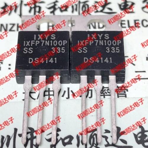 10pcs/lot IXFP7N100P new spot TO-220 1000V 7A