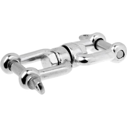 2PCS Polished 304 Stainless Steel Boat Anchor Connector Swivel Jaw - Jaw