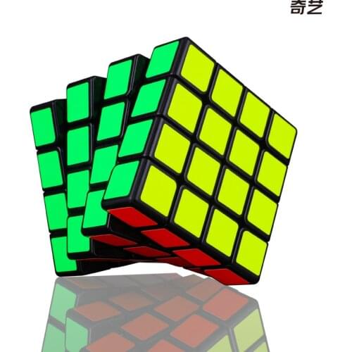 2020 QiYi 4x4x4 Qiyuan S2 W Magic Speed Cube Stickerless Puzzle Cubs Toys For Children Kids