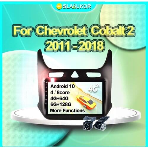 6G+128G For Chevrolet Cobalt 2 2011 2012 2013- 2018 Android Auto Multimedia Video Car Radio Navigation GPS Carplay Player DVD