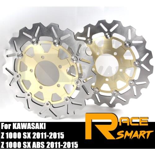For KAWASAKI Z1000SX ABS 2011-2019 Motorcycle CNC Floating Front Brake Disc Disc Rotor Z-1000SX Z1000-SX Z1000 SX 2012 2013 2014
