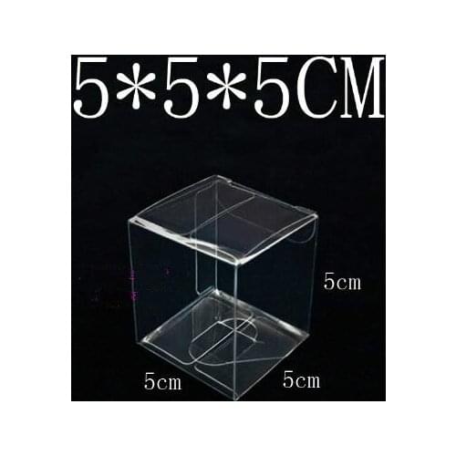 50pcs/lot Clear PVC Pillow Box Shape Gifts Box Transparent Candy Gift Packaging Gift Box for Wedding Party Favor Decoration