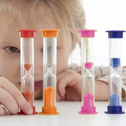 Mini Hourglass Sandglass Sand Clock Timer 2/3/5/10 Minutes for Timing Cooking Games Exercising Counting Timers Home Deco