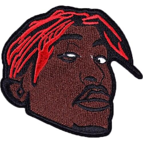 Pulaqi DIY Hip hop Patch punk Patch Iron On Clothing Patches On Clothes Embroidered Patches For Clothing Badge Applique Sticker