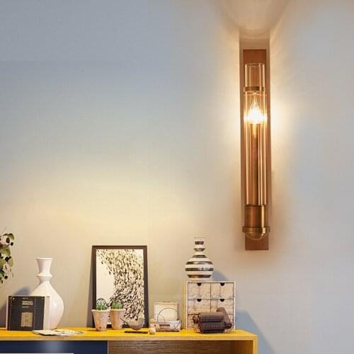 New Product Aisle Staircase Wall Lamps Modern led Mirror Light Bedroom led glass Wall Lights Personality Restaurant Wall Lamps