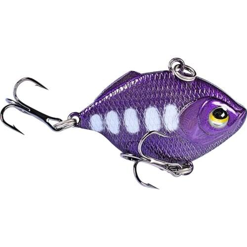 1pcs VIB Crankbait 4.5cm 8.5g Lifelike Fishing Lure High Quality Fishing Bait Slow Sinking Hard Fishing Wobbler Pesca Mini Vib