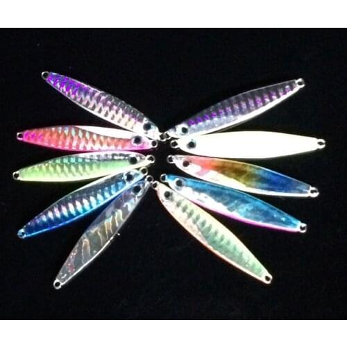 Fishing Lure Wire Bait No Hook Shore Cast Long Shot Jigs Hard Ima Lures 12g Jigbait