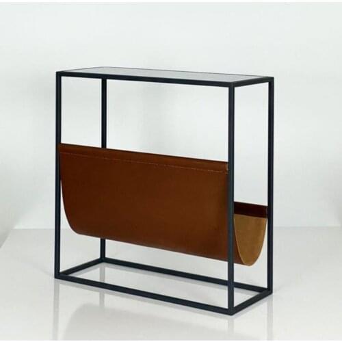 Modern SoutisSehpa-Leather Dergilikli-Tan coffee tables table basse furniture living room table
