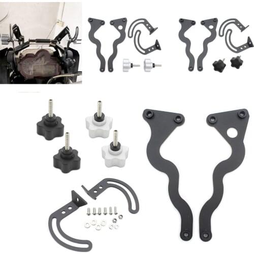 Motorcycle Windscreen Reinforcement Left For BMW R1200GS LC Adventure 2014 2015 2016 2017 Aluminium Alloy