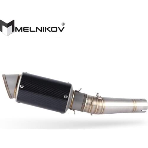 Motorcycle Exhaust Muffler Link Pipe Exhaust Slip On Escape FOR HONDA NC700 NC700S NC700X NC750 NC750X Exhaust