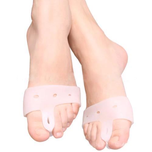 1 Pair Silicone Toe Hallux Valgus Separator Straightener Bunion Pain Relief Pads Gift Hot Useful Soft