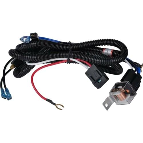 12V Horn Wiring Auto Parts Horn Modification Harness Relay Kit for Car Truck Grille Mount Blast Tone Horns