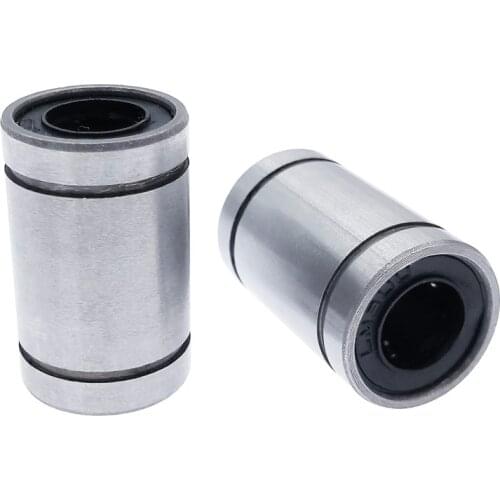 2pcs LM8UU linear bushing 8mm CNC linear bearings 8*15*24 mm 3D printer parts carbon steel