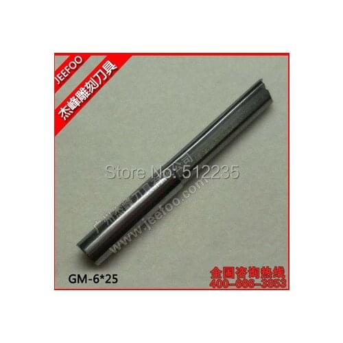 6*25 CNC Solid Carbide Two Straight Flute Bits/CNC Router Bits/Router Cutter