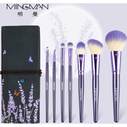 7 PCS/8 PCS Makeup Brush Eye Shadow Brush Eyebrow Brush Concealer Brush Foundation Brush Skin-friendly Beauty Tools With Bag