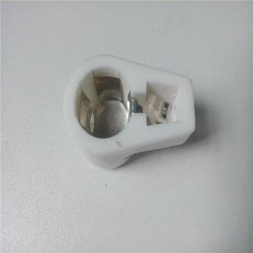8pcs Tube Caps Ceramic shield caps MCZ 14mm electron tube plate caps Silver foot for 813/805/811/845/FD422 MCD
