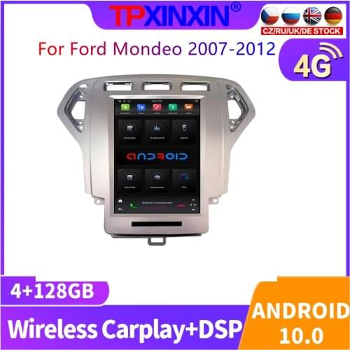 Tesla IPS Screen Android PX6 Car Radio For Ford Mondeo 2011 - 2015 Multimedia Video DVD Player Navigation HeadUnit GPS Auto 2din