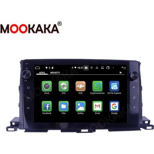 For Toyota Highlander 2015-2018 IPS128G Android 10 Car DVD Multimedia Player Radio Carplay GPS Navigation Audio Video