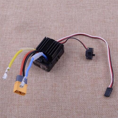 LETAOSK Black Waterproof Brushed 40A Motor ESC Fit For RC 4WD 1/10 Touring Car Buggy Truck Models 1040