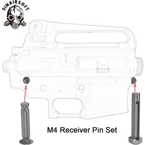 Metal Quick Release Enhance Lock Body Receiver Assemble Pin Set For AEG M4/M16 Paintball Airsoft Hunting Shooting Accessories