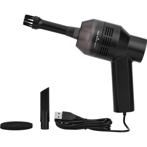 Multifunctional Portable Mini USB Keyboard Vacuum Cleaner Computer Dust Blower Duster for Car Laptop Keyboard Camera Phone