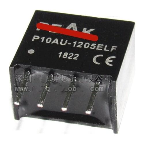 New original P10AU-1205ELF DC/DC1KV ISOLATED 2W UNREGULATED SINGLE OUTPUT SIP4 power module