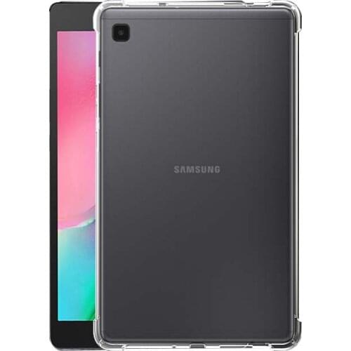 Anti-Knock Transparent Case For Samsung Galaxy Tab A7 Lite 8.7 inch 2021 SM-T220 SM-T225 Soft TPU Protective Back Cover
