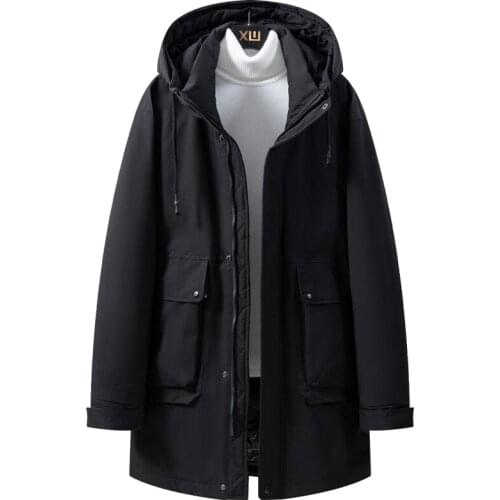 Smiao Men's Long Parkas