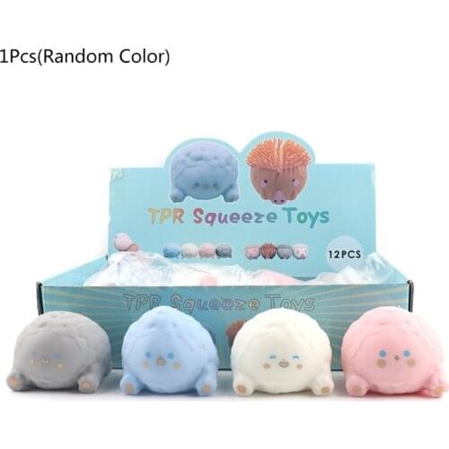 3’’ Squeeze Toy Stress Ball Pressure Relieving Fidget Flour Ball for Kids Office G2AE