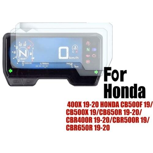 For HONDA 400X 19-20 CB500F 19 CB500X 19 CB650R 19-20 CBR400R 19-20 CBR500R 19 CBR650R 19-20 Motorcycle Protective Film Screen