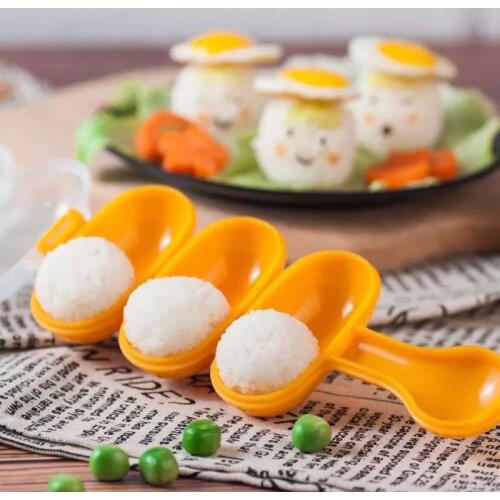 1PCS DIY Sushi Maker Creativity Rice Ball Molds Sushi Mold Maker Onigiri Rice Mold Kitchen Sushi Making Tools Bento Accessories
