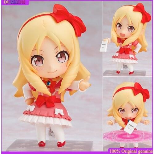 100% Original: Anime Eromanga Sensei Yamada Elf Q version figma Action Figure Anime Figure Model Toy Figure Collection Doll Gift